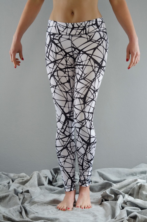 Criss-Cross — ilustrovane helanke Talking Walking