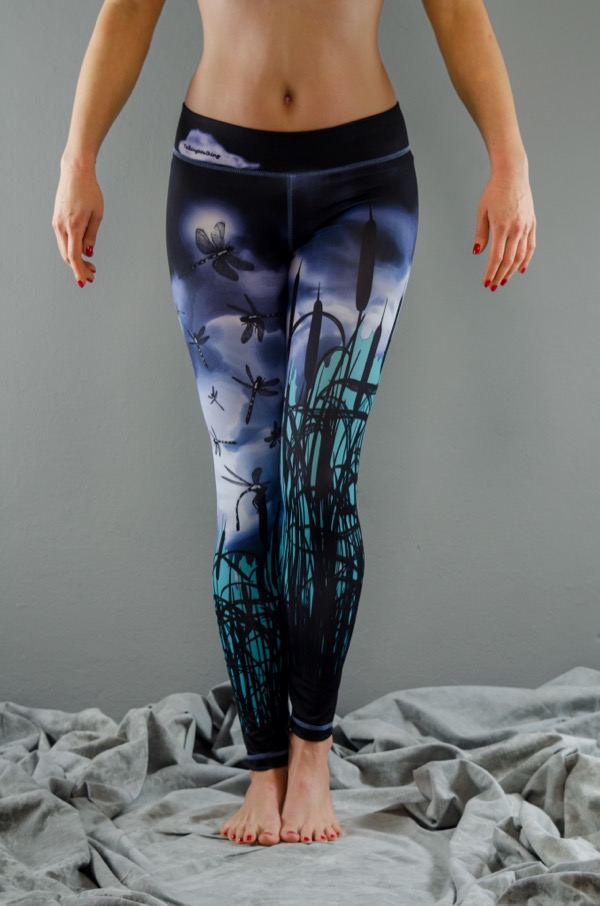 Flow — ilustrovane helanke Talking Walking