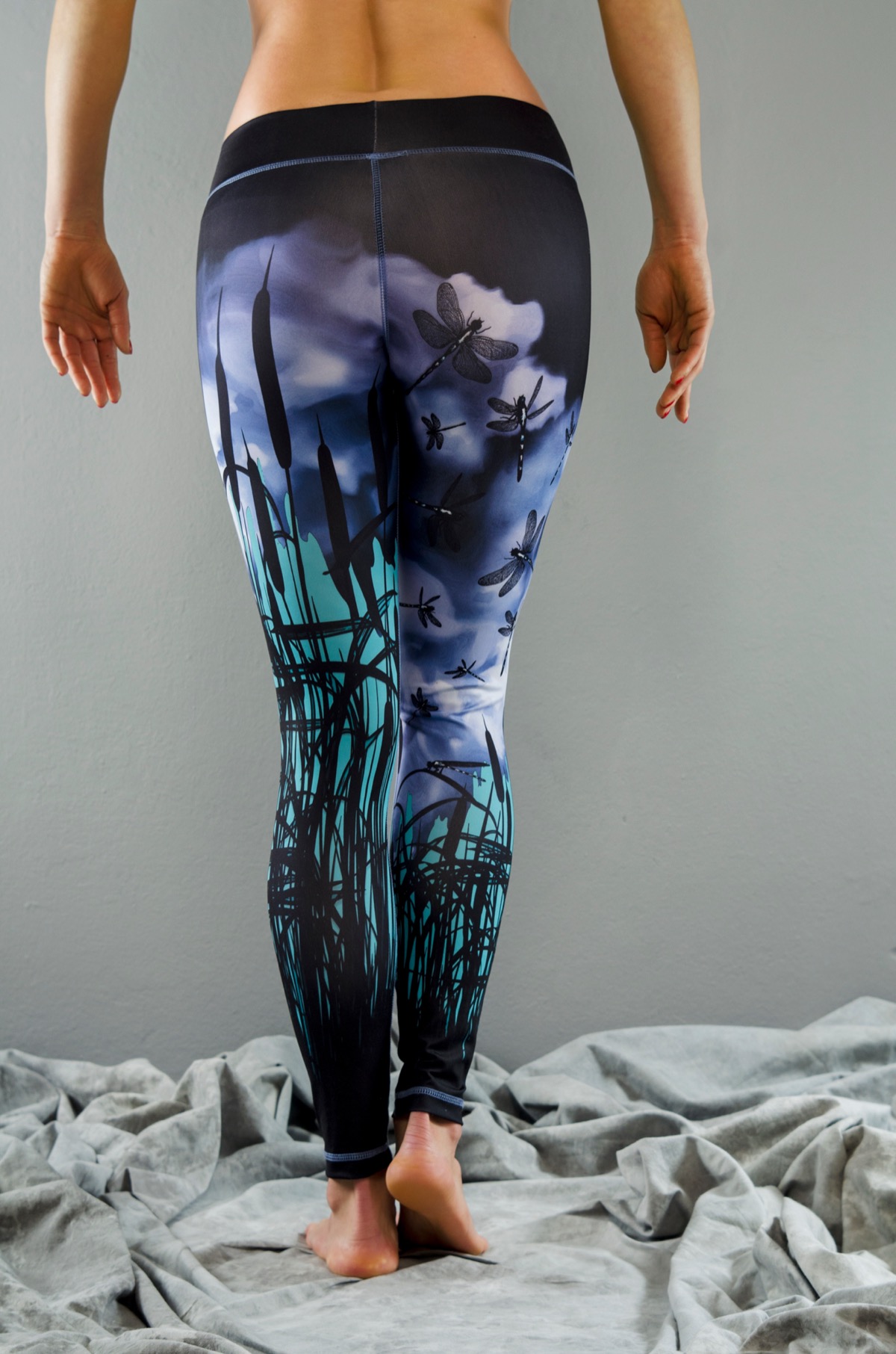 Flow ilustrovane helanke — Talking Walking